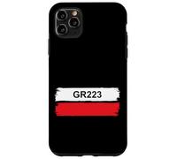 GR223 Trail Marker Normandy Cotentin Coastal Hiking Route Case for iPhone 11 Pro Max