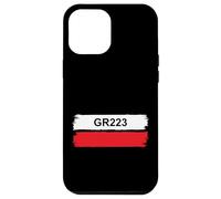 GR223 Trail Marker Normandy Cotentin Coastal Hiking Route Case for iPhone 12 Pro Max