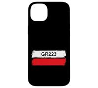 GR223 Trail Marker Normandy Cotentin Coastal Hiking Route Case for iPhone 14 Plus