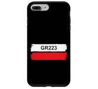 GR223 Trail Marker Normandy Cotentin Coastal Hiking Route Case for iPhone 7 Plus/8 Plus