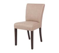GR367 - Bolero Contemporary Dining Chair Natural (Pack 2) - GR367