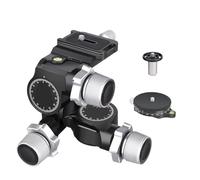 GR5 Aluminum Alloy Precision Geared Tripod Head Load Capacity 6kg Net Weight 811g For Photography(GR5 Kit)