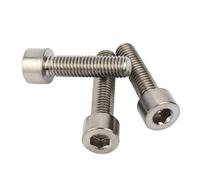GR5 Titanium Allen Hex Socket Bolts Cap Head Screws M2 M2.5 M3 M4 M5 M6 M8 (10,M6 x 10mm)