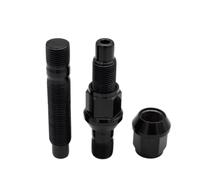 Gr5 Titanium Wheel Rim Stud Wheel Bolt | M12 M14x1.25 1.5x75 78mm M12 M14x1.25 1.5x27mm nut(Black,M14x1.5)