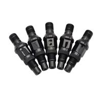 Gr5 Titanium Wheel Stud Wheel Bolt | M12 M14x1.25 1.5x75 78mm with Knurl Nut(Black M14x1.25x78mm,Nut35mm)