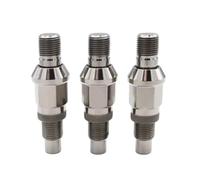Gr5 Titanium Wheel Stud Wheel Bolt | M12 M14x1.25 1.5x75 78mm with Knurl Nut(Sliver M12x1.5x75mm,Nut35mm)