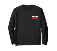 GR65 Trail Marker Via Podiensis Camino Hiking Route Long Sleeve T-Shirt