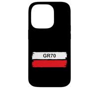 GR70 Trail Marker Cévennes Hiking Route Case for iPhone 14 Pro