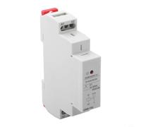 GR8-116 1SPDT AC/DC 12V DIN Rail Relay, 16A 250VAC Industrial Relay for PLC Control, Electrical Circuit Protection, Compact 18mm Width, DIN Rail Mount