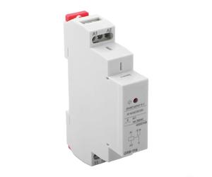 GR8-116 Intermediate Relay Auxiliary Relay DIN Rail Mounting 1Changer AC/DC 12V 16A with LED Display