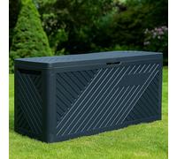 Anthracite 280L Garden Plastic Storage Box