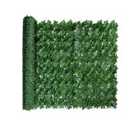 Gr8 Garden 3M Artificial Hedge Ivy Leaf Privacy Screen Trellis, Green