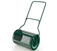 Gr8 Garden Compost and Peat Moss Spreader 76L - Green - Wilko
