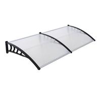 Front door canopy porch rain protector awning lean to roof shelter Shade Cover[90 x 300cm]