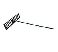 Gr8 Garden Heavy Duty Lawn Levelling Rake 114x25cm Soil Top Dressing Tool