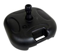 Gr8 Garden Large 20L Black Plastic Parasol Base Umbrella Stand Sunshade Holder