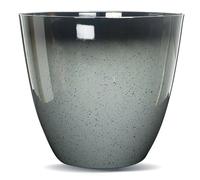 Gr8 Garden Large Round Green Glazed Effect Egg Cup Planter Patio Flower Plant Pot Tub