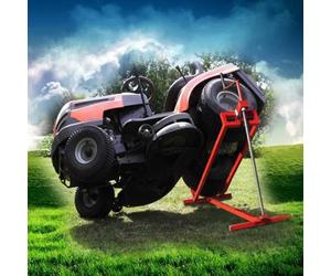 Gr8 Garden Lawn Ride On Mower Lifter Telescopic Jack For Garden Tractor Manual Lift Ramp Max 400Kg