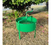 Gr8 Garden Rotary Soil Sifter Compost Sieve Large 18 Litre Earth Riddle Screener - Green