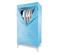 1500W Heated Clothes Airer Dryer Rack Blue