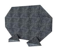 Gr8 Home Set Of 24 Dark Grey Triangle Self Adhesive Acoustic Wall Panels Tiles Studio Home Office Sound Proofing Insulation Noise Reduction Pad