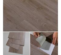 Gr8 Home 5M² Floor Planks Tiles Self Adhesive Wooden Effect Pvc Flooring M03 Grey Oak