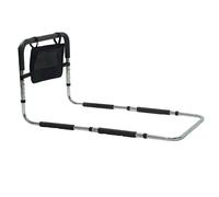 Gr8 Home Adjustable Bed Rail Grab Handle 136kg Steel in Silver Gr8 Home Silver