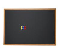 Gr8 Home Blackboard Magnetic Wooden Framed Office Notice Menu Chalk Board Sign 30 x 45cm