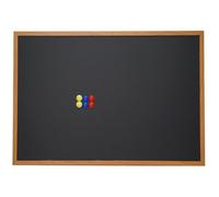 Gr8 Home Blackboard Magnetic Wooden Framed Office Notice Menu Chalk Board Sign 45 X 60Cm