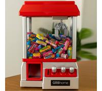 Gr8 Home Candy Grabber Machine Sweets Arcade Game in Red Gr8 Home Red