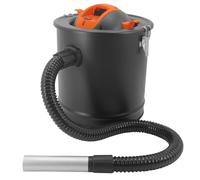 Gr8 Home Compact 18 Litre Ash Vac Workshop Dust Vacuum Extractor Cleaner Bbq Chimney Fireplace Stove Wood Burner Hose Bagless Dirt Collector