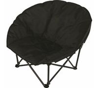 Gr8 Garden Deluxe Moon Chair - Black | Folding Armchair
