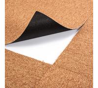 Gr8 Home Heavy Duty Floor Carpet Tiles 20 Piece 5SQM Flooring in Brown | Size: 100 cm x 500 cm Gr8 Home Brown 100 cm x 500 cm