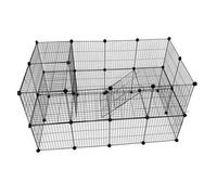 Gr8 Home Large Cat Cage DIY Enclosure Indoor Playpen Metal Wire Indoor DIY Kennels Crate Large Climbing Ladder Stairs Exercise Centre Ideal for Cat Small Animal Kitten Rabbit Ferret Squirrel