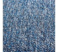 Gr8 Home Luxury Carpet Tiles Heavy Duty 20 Piece 5SQM Commercial Office Shop Floor Retail Flooring 50 x 50cm [Blue]