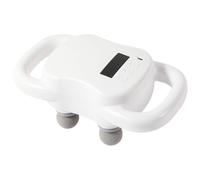 Gr8 Home Multifunctional 4 Head Massage Gun Muscle Percussion Deep Tissue Body Massager in White Gr8 Home White