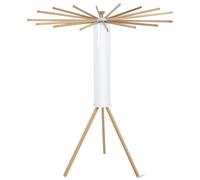 Gr8 Home Octopus Drying Rack Clothes Airer 16 Wooden Rod Arms Laundry Dryer Tripod Hanger, White
