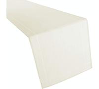 Gr8 Home Polyester Table Runner Dining Tableware in Cream Gr8 Home Cream