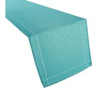 Gr8 Home Polyester Table Runner Dining Tableware in Teal Gr8 Home Teal