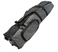 Gr8 Home Premium Wheeled Travel Golf Bag Padded Flight Cover Case with Wheels in Black Gr8 Home Black