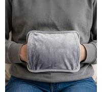 Gr8 Home Rechargeable Hot Water Bottle with Hand Pouch in Grey Gr8 Home Grey