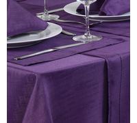Gr8 Home Set Of 4 Polyester Placemats Dining Table Mats in Purple Gr8 Home Purple