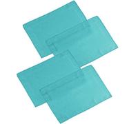 Gr8 Home Set Of 4 Polyester Placemats Dining Table Mats in Teal Gr8 Home Teal