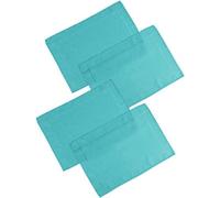 (Teal) Set Of 4 Polyester Placemats Dining Table Mats