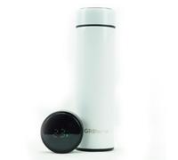 Gr8 Home Smart 500Ml Water Bottle Stainless Steel Vacuum Flask With Temperature Display White
