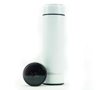 Gr8 Home Smart 500ml Water Bottle Stainless Steel Vacuum Flask With Temperature Display White Gr8 Home White