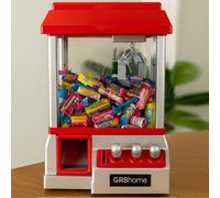 Gr8 Home Traditional Fairground Candy Grabber Desktop Sweet Treat Retro Arcade Joystick Sweet Machine Grab Gadget Fun Crane Claw Toy Game Dispenser