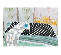 Gr8 Home X Large Ironing Board Cover For Table Top Travel Mat Pad Blanket Holiday Caravan in Black Gr8 Home Black