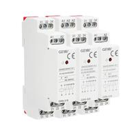 GR8 Intermediate Relay AC/DC12V 24V 48V 110V AC230V Auxiliary 8A 16A 1SPDT 2SPDT 3SPDT Electronic Switch(GR8-308 ACDC110V)