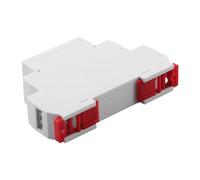 GR8 to 116 Intermediate Relay 1-Channel Spdt Din Rail Mount Auxiliary Relay for Industrial Control Systems Ac/dc 12v 16a/250vac Led Status Indicator Compact 18mm Width (90×18×64mm)